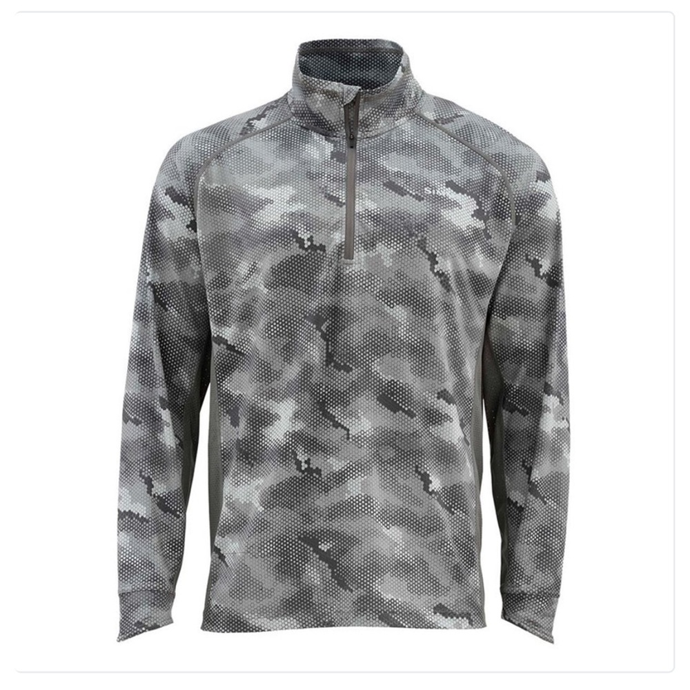 SIMMS SOLARFLEX 1/2 ZIP SHIRT